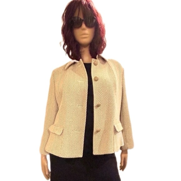Talbots Chevron Jacket - Picture 1 of 6